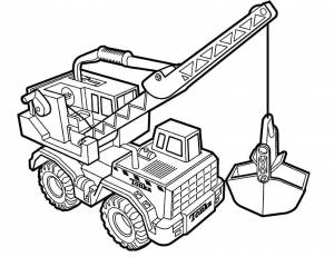 Раскраски спецтехника, Раскраска Спецтехника для мальчиков