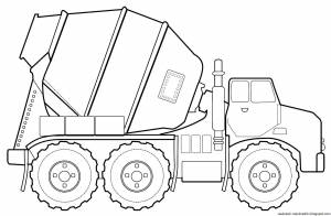 Спецтехника раскраска для детей