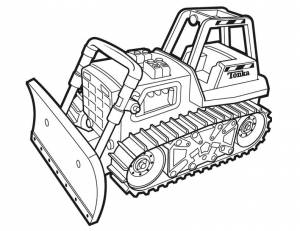 Раскраски мальчиков, Раскраска Спецтехника для мальчиков