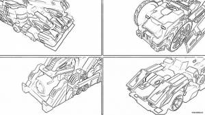 Раскраски Дикие Скричеры