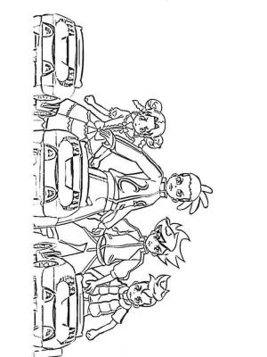 Раскраски Дикие Скричеры