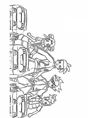 Раскраска Скричеры  в формате  для детей