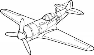 Рисунки военных самолётов для срисовки карандашом