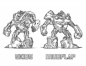 Раскраски Раскраска Десептиконы трансформеры детские