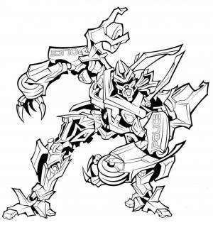 Раскраски Трансформеры десептиконы