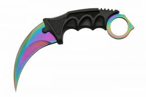 Нож керамбит раскраска