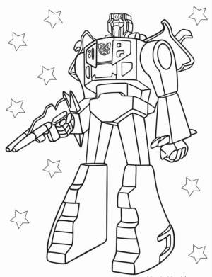 Transformers coloring pages