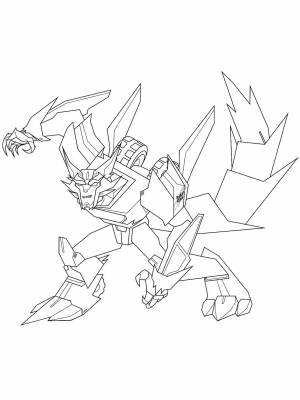 Раскраска Десептиконы  в формате  для детей