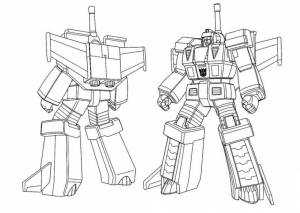 Раскраска Десептиконы