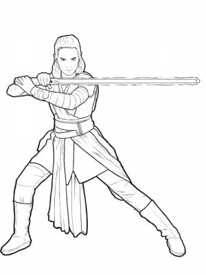 Картинка Джедай  листе  для девочек