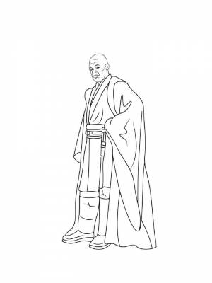 Раскраски Джедай   в формате