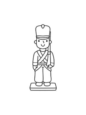 Раскраски Солдатики