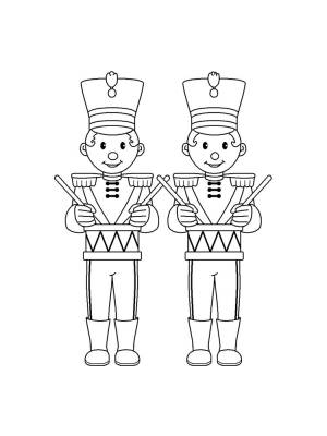 Раскраски Солдатики