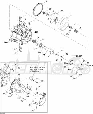 Запчасти для Гидроцикла Sea-Doo 2006 3D 947 DI Раздел