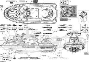Запчасти для Гидроцикла Sea-Doo 2009 GTI SE 155 Раздел