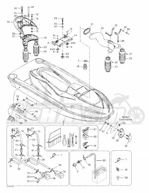 Запчасти для Гидроцикла Sea-Doo 2003 GTI Раздел