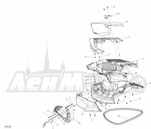 Запчасти для Гидроцикла Sea-Doo 2013 RXP-X 260 amp; RS Раздел