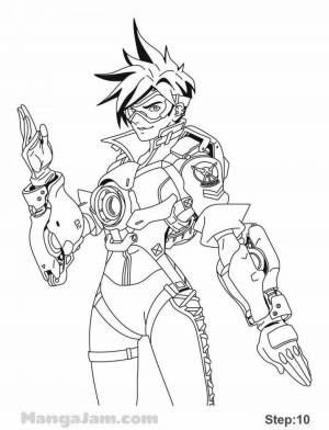 Раскраски Overwatch