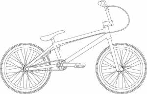 Раскраски Bmx