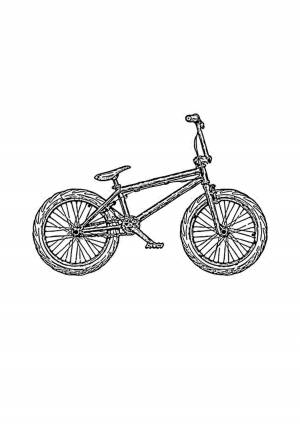 Раскраски, Pyörä temppuja-BMX-värityskirja
