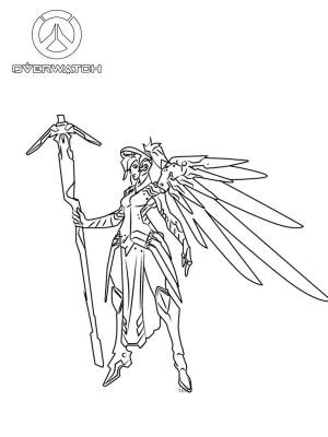 Раскраски Overwatch