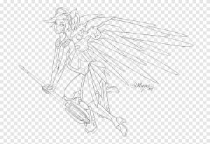 Эскиз Рисунок рисунок Line art Мультфильм, overwatch милосердие фан-арт, легендарное существо, другие png