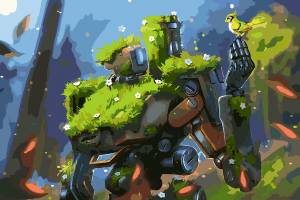 картина по номерам Красиво Красим Overwatch, 80 х 90 см, цены на Мегамаркет