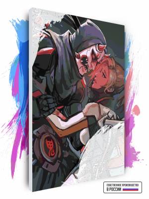 Картина по номерам Overwatch Гэндзи