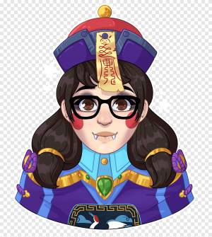 Overwatch Цзянши художественная литература Фан-арт Рисование, Overwatch Мэй, фиолетовый, другие png