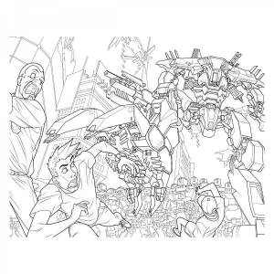 Раскраска Overwatch Coloring Book actionfigures