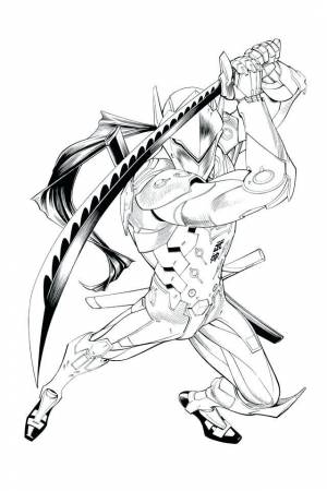 Overwatch Coloring Pages