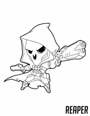 Overwatch Coloring Pages