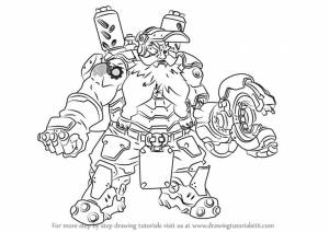Learn How to Draw Torbjorn from Overwatch