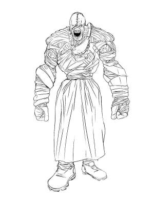 Раскраски Resident Evil