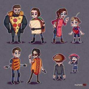 Сэндвич Джилл и ее друзья из Resident Evil