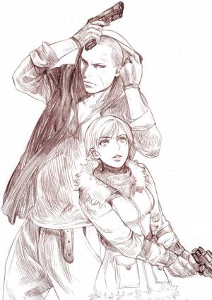 Sherry Birkin Jake Muller Resident Evil 6 ishipthemsohard notmypicture