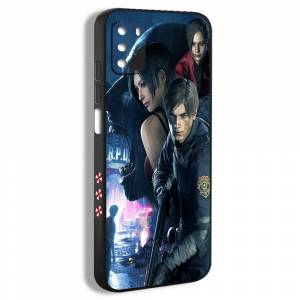 чехол для смартфона Подходит для xiaomi poco m3 Resident Evil Обитель зла рисунок коллажа из мультфильма JBA12