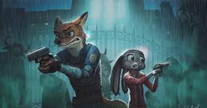 Resident Evil 2 with Zootopia Parody