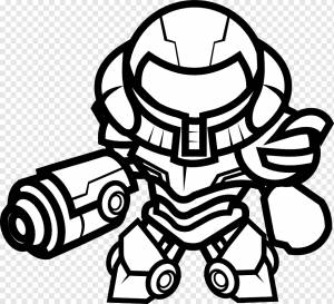 Белый Самус Аран Монохромный Метроид, Street Fighter рю, белый, фотография, другие png