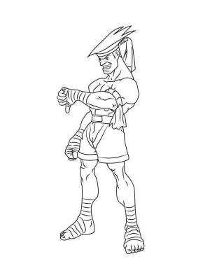 Раскраски Street Fighter