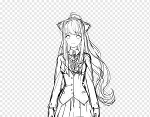 Доки Доки Литературный Клуб!Рисование и дизайн природы;Wikia Книжка- раскраска, другие, игра, белый, лицо png