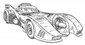 1989 Batmobile Blueprints