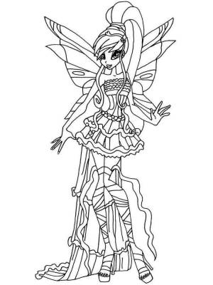 Раскраски Стелла WINX