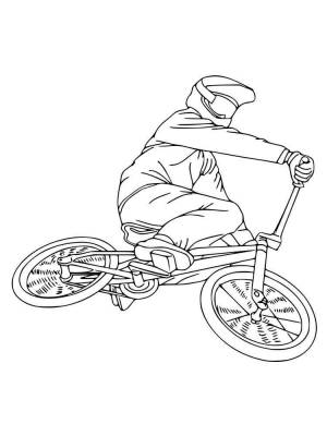 Раскраски BMX