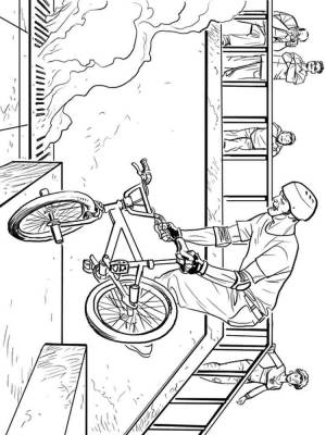 Раскраски BMX
