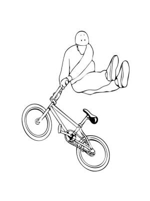 Раскраски BMX