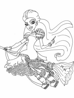 Раскраски Монстр Хай