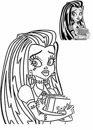 Раскраска Френки Штейн