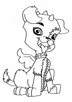 Раскраска Френки Штейн