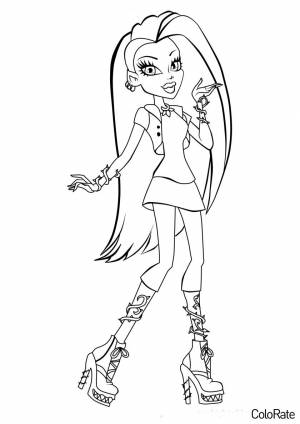 Раскраска Прекрасная Венера